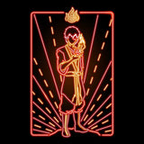 Neon Fire - Tank Top