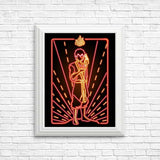 Neon Fire - Posters & Prints