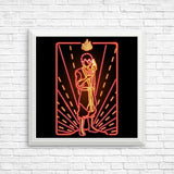 Neon Fire - Posters & Prints
