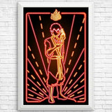 Neon Fire - Posters & Prints