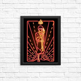 Neon Fire - Posters & Prints