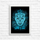 Neon Ice King - Posters & Prints