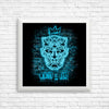 Neon Ice King - Posters & Prints