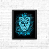 Neon Ice King - Posters & Prints
