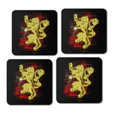 Neon Lion - Coasters