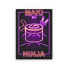 Neon Maki-Ninja - Canvas Print
