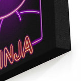 Neon Maki-Ninja - Canvas Print