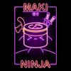 Neon Maki-Ninja - Canvas Print