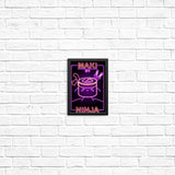 Neon Maki-Ninja - Posters & Prints