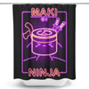 Neon Maki-Ninja - Shower Curtain