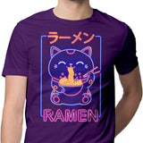 Neon Maneki-Neko - Men's Apparel