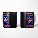 Neon Maneki-Neko - Mug