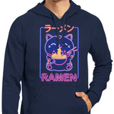 Neon Maneki-Neko - Hoodie
