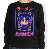 Neon Maneki-Neko - Sweatshirt