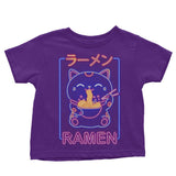 Neon Maneki-Neko - Youth Apparel