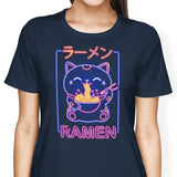 Neon Maneki-Neko - Women's Apparel