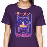 Neon Maneki-Neko - Women's Apparel