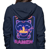 Neon Maneki-Neko - Hoodie