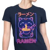 Neon Maneki-Neko - Women's Apparel