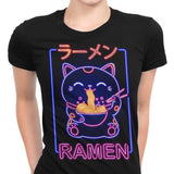 Neon Maneki-Neko - Women's Apparel