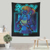 Neon Mist - Wall Tapestry