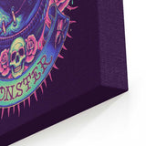 Neon Monster - Canvas Print