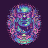 Neon Monster - Throw Pillow