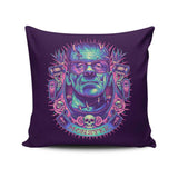 Neon Monster - Throw Pillow