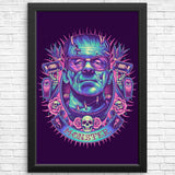 Neon Monster - Posters & Prints