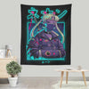 Neon Moon - Wall Tapestry