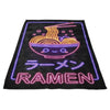 Neon Ramen - Fleece Blanket