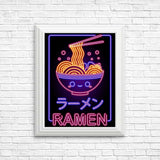 Neon Ramen - Posters & Prints