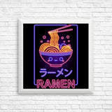 Neon Ramen - Posters & Prints