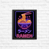 Neon Ramen - Posters & Prints