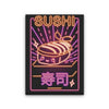 Neon Sushi - Canvas Print