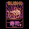 Neon Sushi - Metal Print