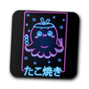 Neon Takoyaki - Coasters