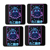 Neon Takoyaki - Coasters
