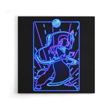 Neon Water - Canvas Print