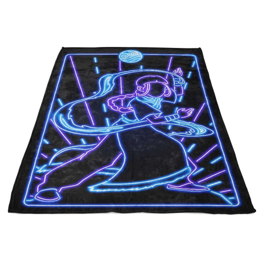 Neon Water - Fleece Blanket