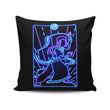 Neon Water - Throw Pillow