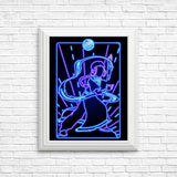 Neon Water - Posters & Prints