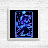 Neon Water - Posters & Prints