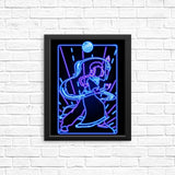 Neon Water - Posters & Prints