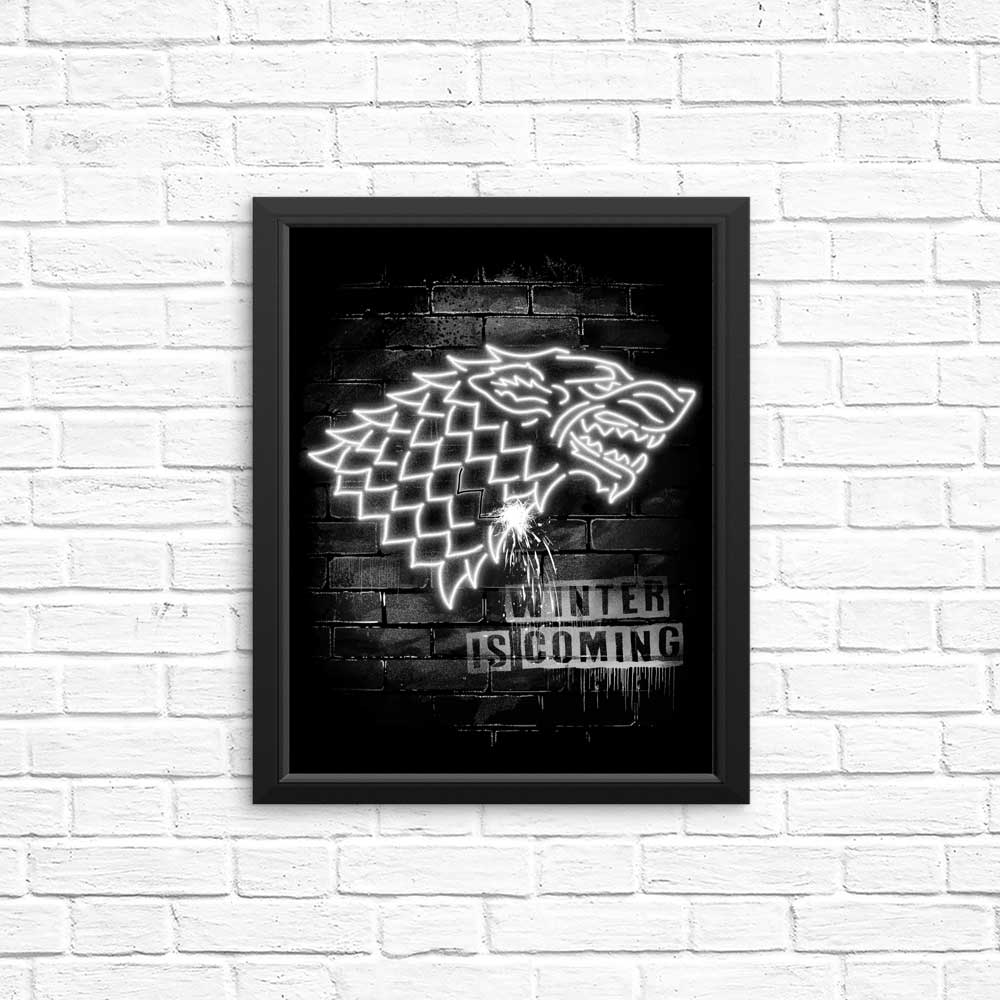 Neon Wolf - Posters & Prints
