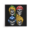 Never Game Over - Canvas Print