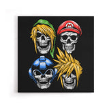 Never Game Over - Canvas Print