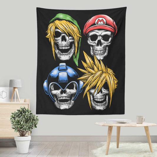 Never Game Over - Wall Tapestry
