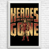 Never Really Gone - Posters & Prints