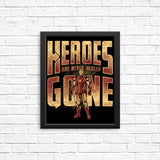 Never Really Gone - Posters & Prints